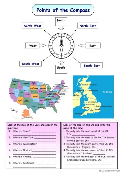 Image result for Simple Compass Points Spanish