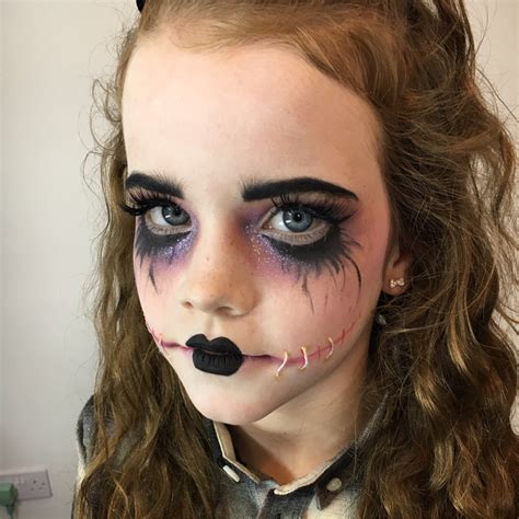 Creepy Doll Makeup - Festival Makeup Inspiration