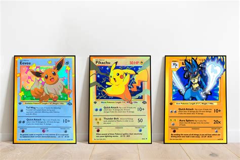 Fanart Print Lugia: Giant Pokemon Card Holographic Print - Etsy