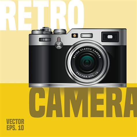 Retro Camera Vector 的图像结果