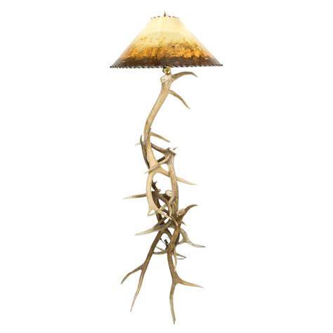 Elk Antler Floor Lamp For Sale at 1stDibs