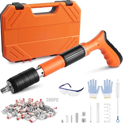 Manual Mini Steel Nail Gun 5 Gears Power Adjustable Wall Nail Guns for ...