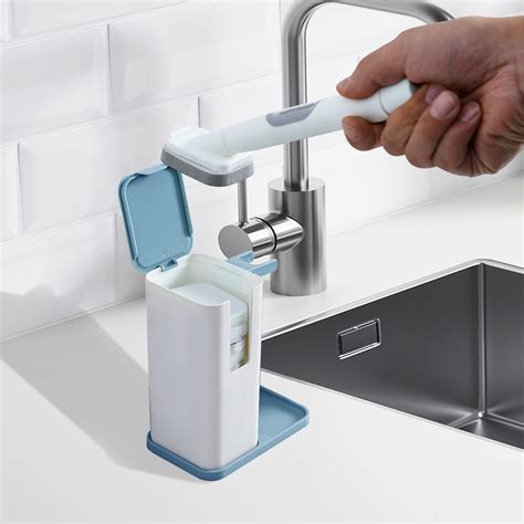 Rkxzt Multifunctional Kitchen Brush Heavy Duty Dishwand Kit with 2 ...