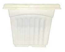 12 Inch Brick pot -White color