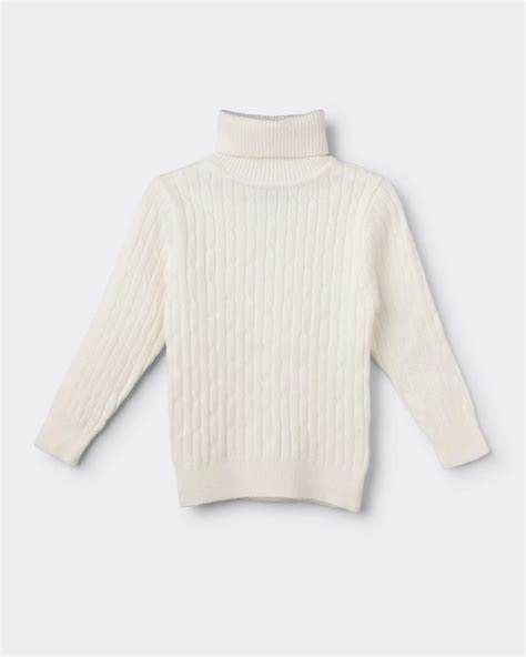 Buy Boys Textured Turtleneck Sweater | Lilliput World