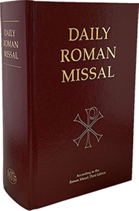 THE DAILY ROMAN MISSAL - BURGUNDY HARDCOVER | EWTN Religious Catalogue