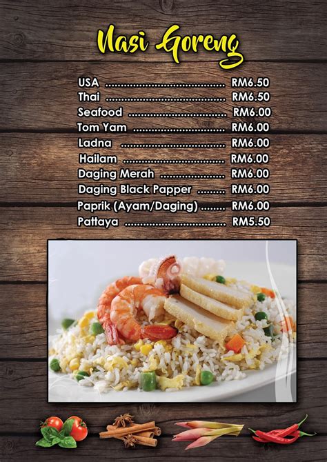 harga masakan panas terkini