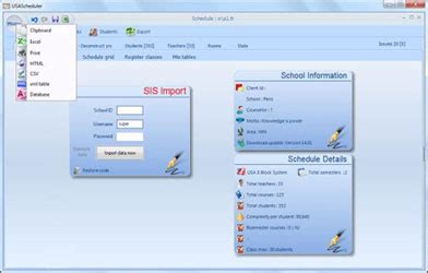 Rezultat imagine pentru FET Timetable Software How Work