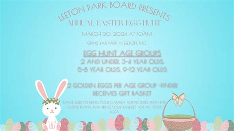 Leeton Park Board Annual Easter Egg Hunt, Grinstead Park, Leeton, 30 ...