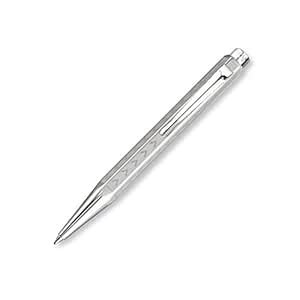 CARAN D'ACHE ECRIDOR CHEVRON XS BALLPOINT PEN – SILVER : Amazon.in ...
