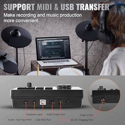 VEVOR Electronic Drum Set, All Quiet Mesh Pads 32 India | Ubuy