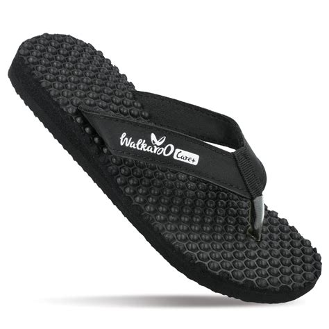 Buy Black flip flops for women WH3950 Online at Best Price in India ...
