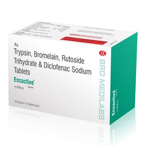 ENZACTIVE Tablets BRD Health Sciences