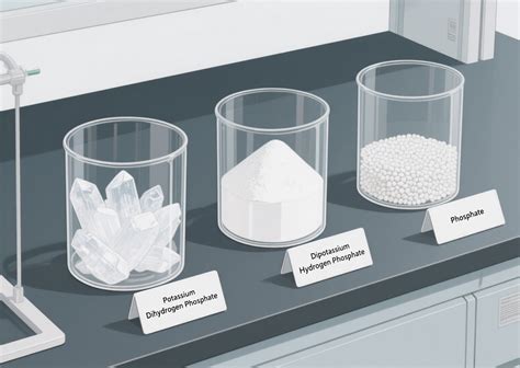 The difference between potassium dihydrogen phosphate/dipotassium ...
