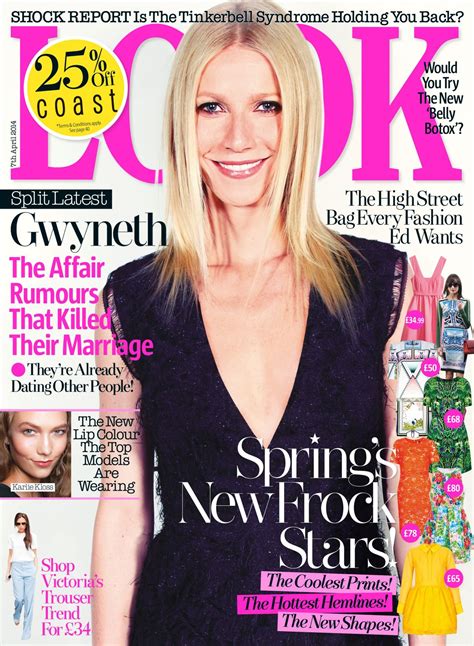 Gwyneth Paltrow - Look Magazine (UK) - April 7th, 2014 Cover • CelebMafia