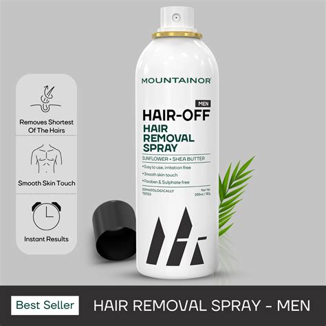 Buy Hair Removal Spray For Men & Women | Mountainor