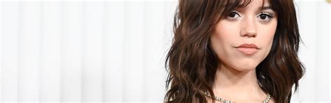 Download wallpaper look, makeup, actress, Jenna Ortega, Jenna Ortega ...