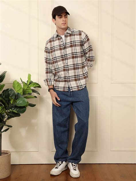 Shop Stylish Check Shirt for Men | Checkered Shirt Online | Wrogn
