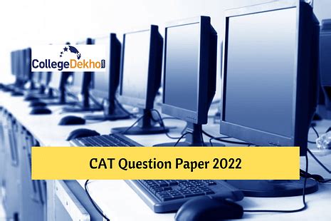 CAT 2022 Question Paper (Available): Download PDF for All Slots ...