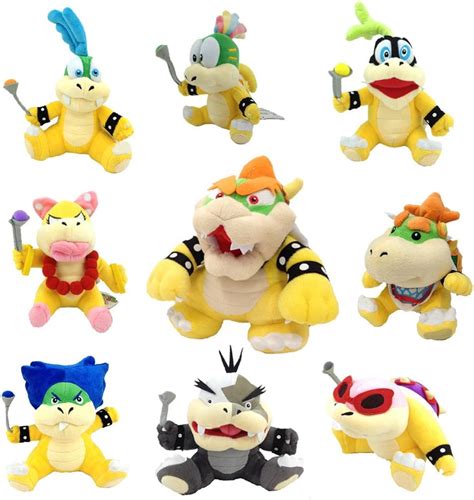 Skykoo Set of 9 Super Mario Bros Plush Toys for Kids - King India | Ubuy
