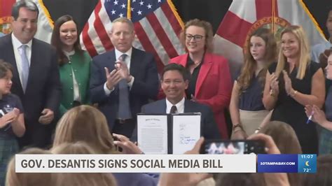 Florida Gov. DeSantis signs bills into law | wtsp.com