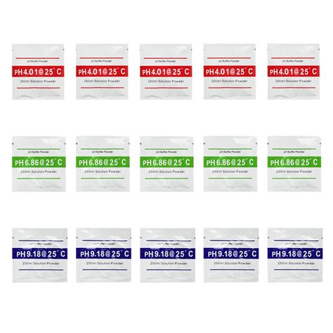 Buy Measure Calibration Solution, OUNA PH Meter Calibration Point 3 ...