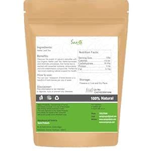 Saara HERBAL FRESH Nettle Leaf Tea, 250g, Himalayan Stinging Nettle Tea ...