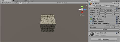 Image result for Unity Create Cube Code