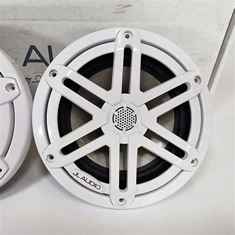 (1 Pair) JL Audio M3-650X-S-Gw M3 Series 6.5″ Marine Speakers with ...
