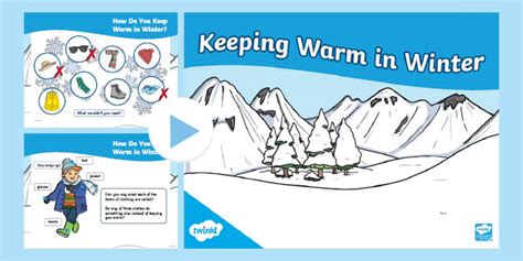 How Animals Keep Warm in Winter PowerPoint (teacher made)