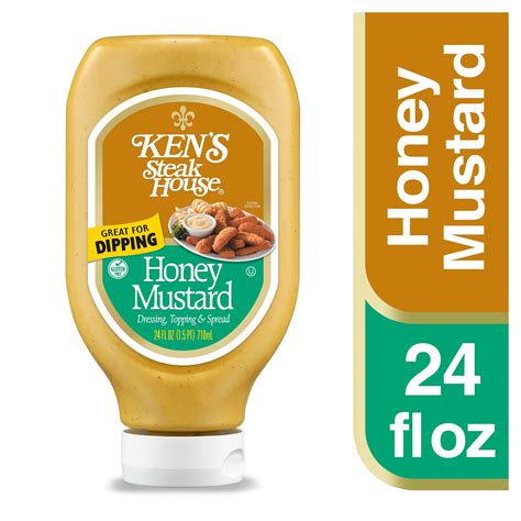 Low FODMAP? Kens Steak House Dressing Topping & Spread Honey Mustard ...