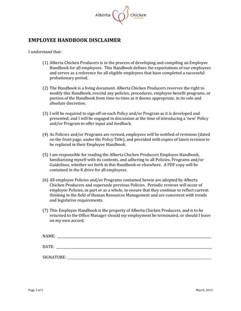 Image result for Job Description Disclaimer Examples