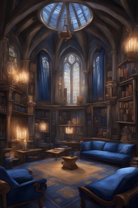 Ravenclaw Common Room Wallpaper Download Take A Magical Tour Of
