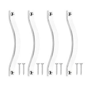 Sun Shield Stainless Steel Drawer/Wardrobe Handles, SS Finish, 4 Inch ...