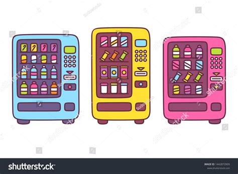 Vending Machine Cartoon 的图像结果