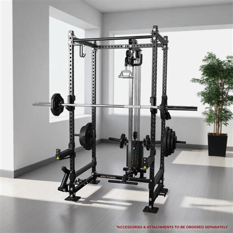 GYM BOX WITH HIGH LOW PULLEY - SELECTORIZED & PLATE LOADED COMBO ...