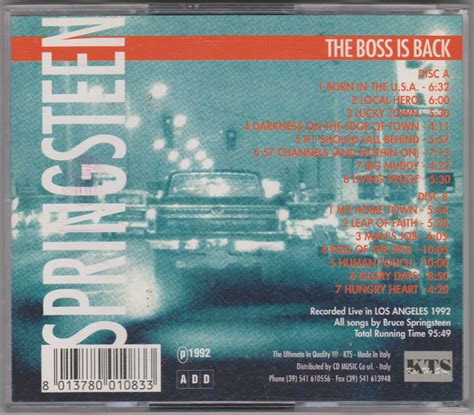 Image result for Bruce Springsteen Boss Collection