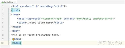Rezultat imagine pentru What Is FreeMarker with HTML