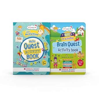 Buy Oswaal Lil Legends Brain & Math Quest Books (Age 5+) | 250 ...