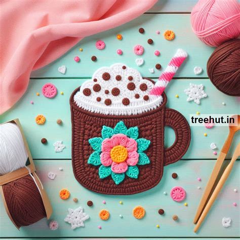 Hot Cocoa Crochet Ideas, Crochet Appliques and Small Projects with ...