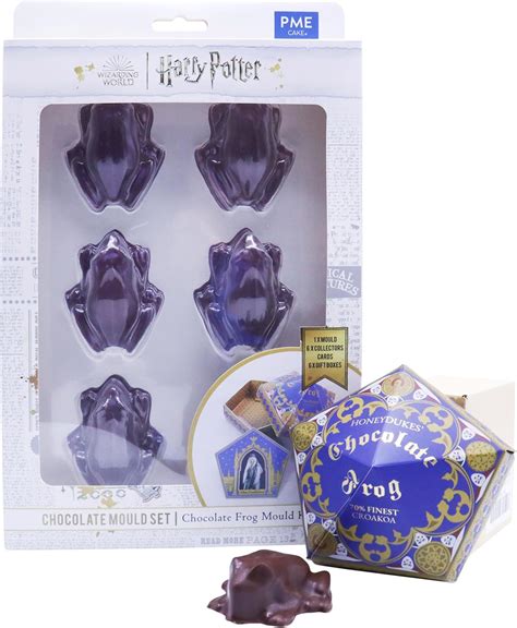 Amazon.com: PME Harry Potter Chocolate Mould Set, Honeyduke's Frogs ...