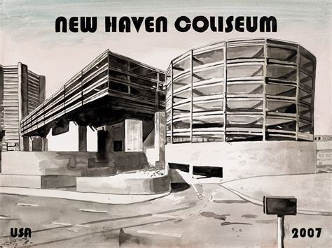 New Haven Coliseum - Disappointed Tourist