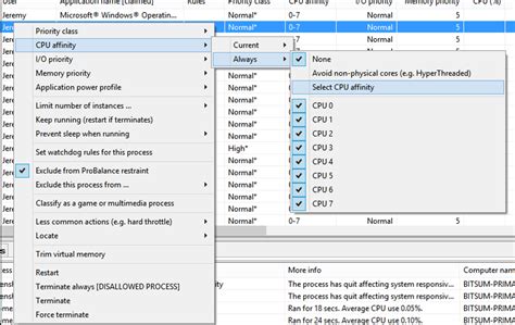 Image result for Process Lasso Taskbar