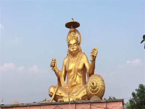 Lord Hanuman's 72 feet high octa-metal statue built in Indore