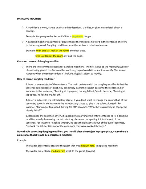 Image result for Marvel Dangling Modifier