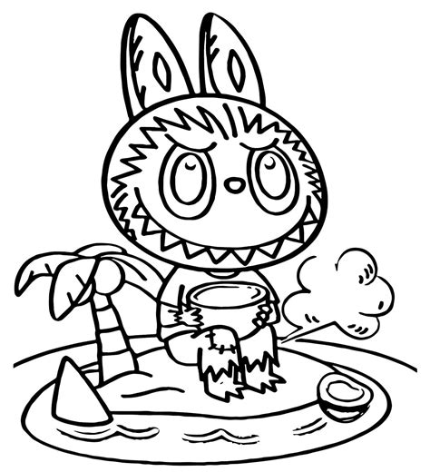 Labubu For Kids coloring page - Download, Print or Color Online for Free