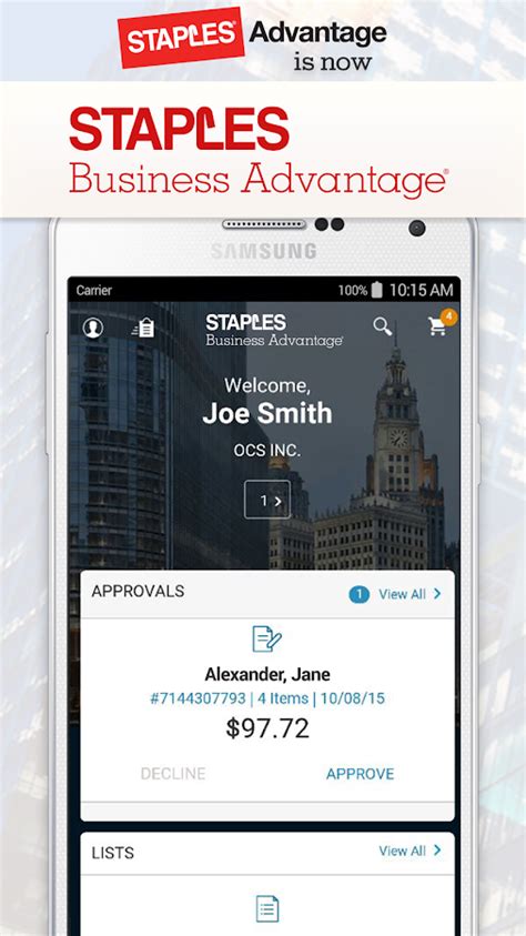 Staples Business Advantage - Android Apps on Google Play