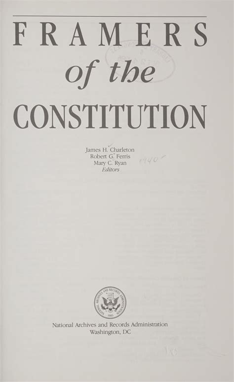 Framers of the Constitution | Library of Congress