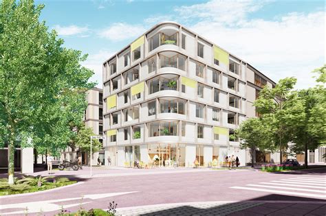 Wohnen am Neckarbogen Heilbronn L8, Neubau / müller . architekten