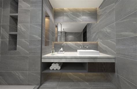 100款不同风格的洗手间设计(10) - 设计之家